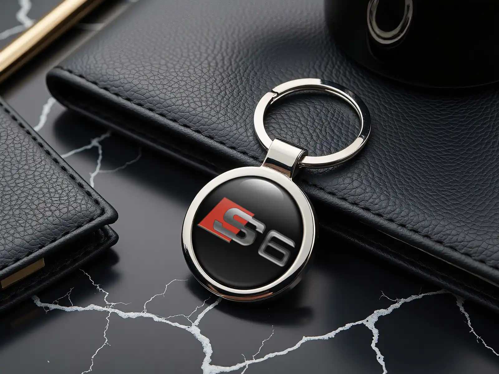 Car Pet Keyring Steel Force
